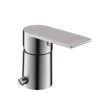 Imagen de Grifería de bidet Monocomando con Transferencia Loft Gris Satinado