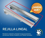 Imagen de Receptáculo lineal 90cm rejilla inoxidable