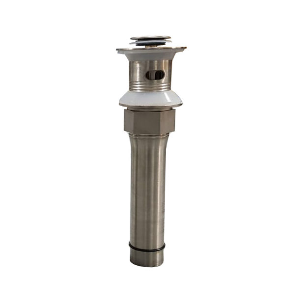 Imagen de Válvula de lavatorio click clack acero inox 304