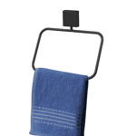 Imagen de ARO TOALLERO NEGRO BRILLO