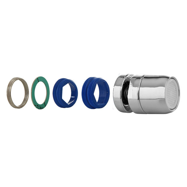 Imagen de Aireador abs articulado cromado Blukit