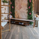 Imagen de Porcelanato para piso y pared Baoba IN 24.5x100 cm Mate y rectificado