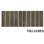 Imagen de Porcelanato para piso y pared Baoba IN 24.5x100 cm Mate y rectificado