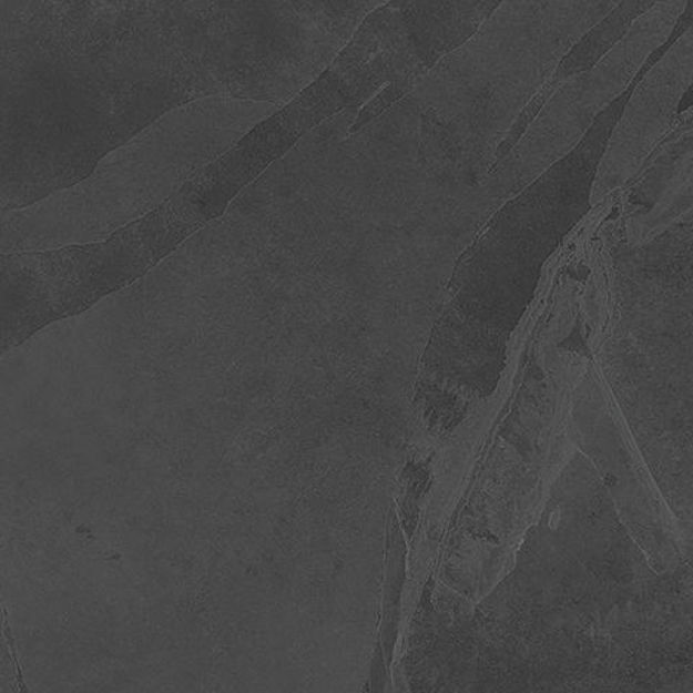 Imagen de Porcelanato para piso y pared Black Stone 92x92 cm Mate y rectificado