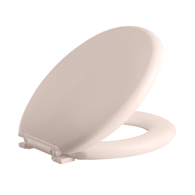 Imagen de Tapa inodoro acolchada Astra salmón