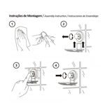 Imagen de SOPORTE PAPEL HIGIÉNICO Y PORTA OBJETOS  VENTOSA BZ