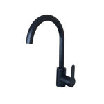 Imagen de Grifería de cocina Monocomando de mesada Milano Negro Mate