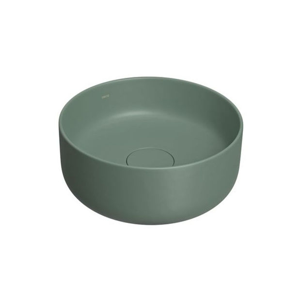 Imagen de Bacha de apoyo redonda 30 cm verde salvia Deca