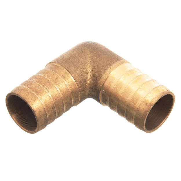 Imagen de Codo estriado bronce 1/2"