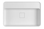Imagen de Bacha de apoyo rectangular 60x30 cm c/mesa blanco brillante Deca