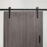 Imagen de kit puerta de granero con riel de 2 metros