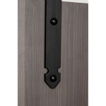 Imagen de kit puerta de granero con riel de 2 metros