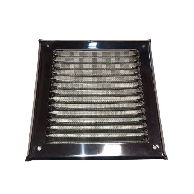 Imagen de Rejilla ventilación acero c/mosquitero 15x15cm