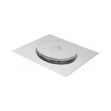 Imagen de Rejilla piso cromada click clack 15x15 LACHS