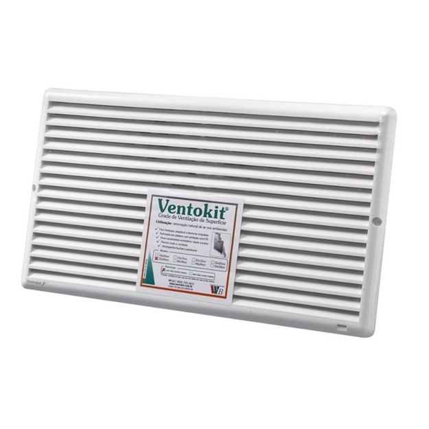 Imagen de Rejilla ventilación PVC 25x12 con mosquitero