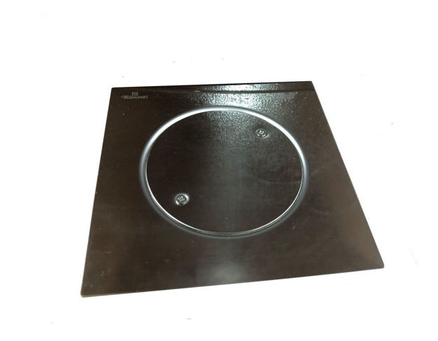 Imagen de Rejilla de piso tapa ciega acero 20x20 cm