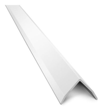 Imagen de Aluminio tapacanto 16x16mm 2.5mt blanco