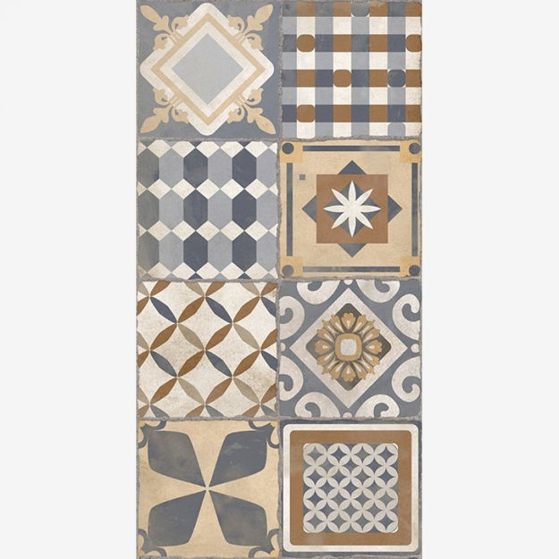 Imagen de Cerámica para piso y pared Vintage 42x83 cm Satinado