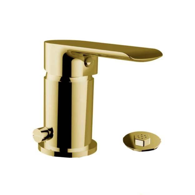 Imagen de Grifería de bidet Monocomando con transferencia Alassio Oro