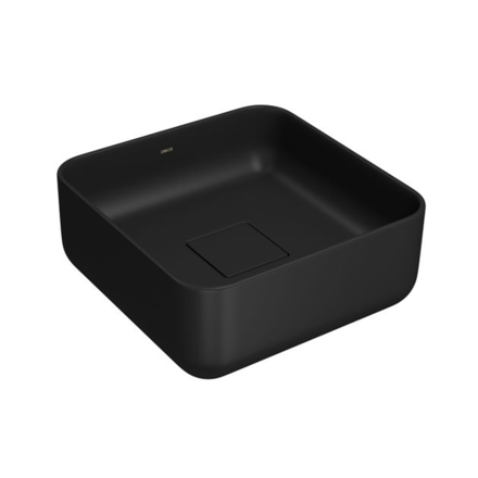 Imagen de Bacha de apoyo Cuadrada 30 cm Negro mate Deca