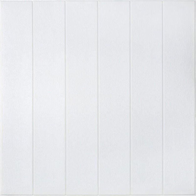Imagen de revestimiento 3d blanco 70x70