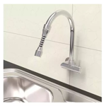 Imagen de Flexible para pico de cocina 14cm Blukit con adaptadores