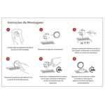 Imagen de TOALLERO DOBLE ADHESIVO 45CM