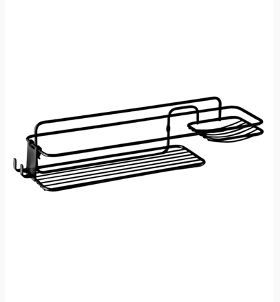 Imagen de ORGANIZADOR DE BAÑO PARA PARED CON GANCHO