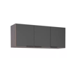 Imagen de Mueble aéreo cocina Flamingo 120cm negro Cozimax