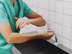 Imagen de Lavatorio de mesa clínica abs Black Blukit