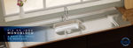 Imagen de Mesada con pileta acero inox 160cm concreto Forminox