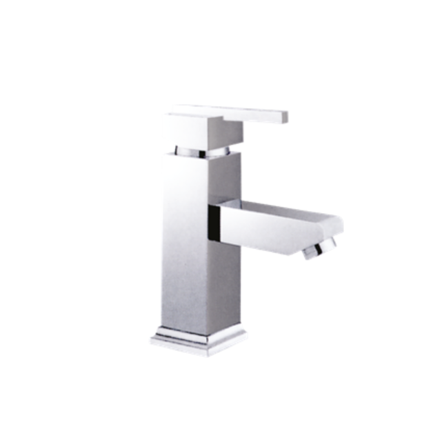 Imagen de Grifería de lavatorio Monocomando de mesada Square cromado