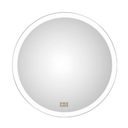 Imagen de Espejo LED 60cm Luz Frontal c/desempañador