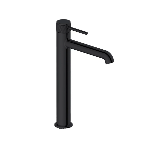 Imagen de Grifería de lavatorio Monocomando alto de mesada Fasano negro