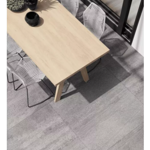Imagen de Porcelanato para piso y pared Basaltina Acero Externo 94x94 cm Mate Antideslizante y Rectificado