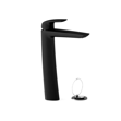 Imagen de Grifería de lavatorio Monocomando alto de mesada Epuyen negro mate