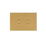 Imagen de Placa pulsador Blink Oro cepillado OLI