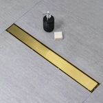 Imagen de Receptáculo lineal Oro Mate revestible 70 cm DMC