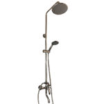 Imagen de Barral de ducha Monocomando Exterior con transferencia Caddie Cromado Brillante