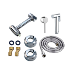 Imagen de Grifería de Ducha higiénica monocomando Exterior Milano Cromada Brillante