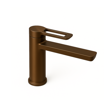 Imagen de Grifería de lavatorio Monocomando de mesada Elar Bronce cepillado