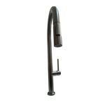 Imagen de Grifería de cocina Monocomando de mesada extensible Zenda Grafito Dmc