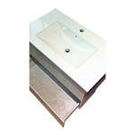 Imagen de Mueble de baño 2 cajones Gris claro 60cm