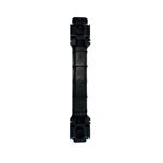 Imagen de Canaleta rejilla plástica 1 mt x 12 cm SMART HOME negra