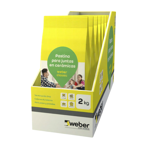 Imagen de Pastina weber classic juntas 2kg Ferrico