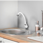 Imagen de Grifo de pared blanco LAGUNE VIQUA