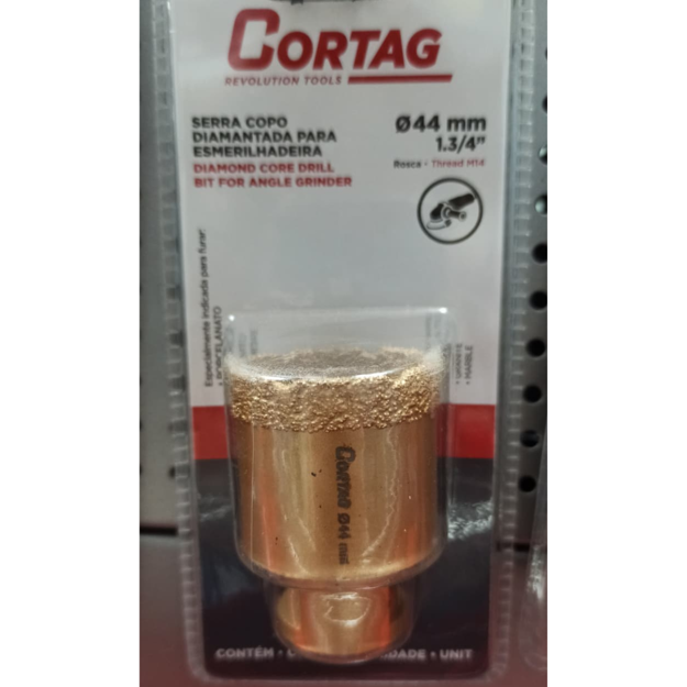 Imagen de Sierra de copa diam 44mm p/ amoladora