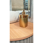 Imagen de DISPENSADOR DE JABON DE MESA DORADO