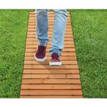 Imagen de Caminero piso de madera sendero antideslizante