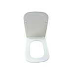 Imagen de Tapa de inodoro Montano Resina UF Blanca Cierre Lento